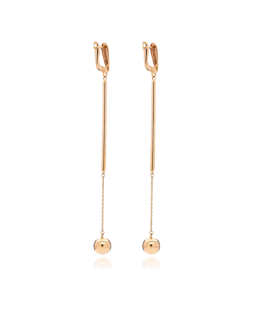 Золотые серьги