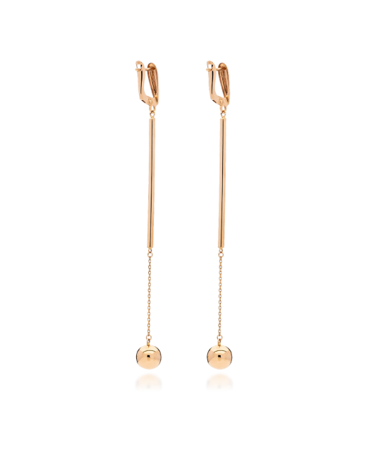 Золотые серьги