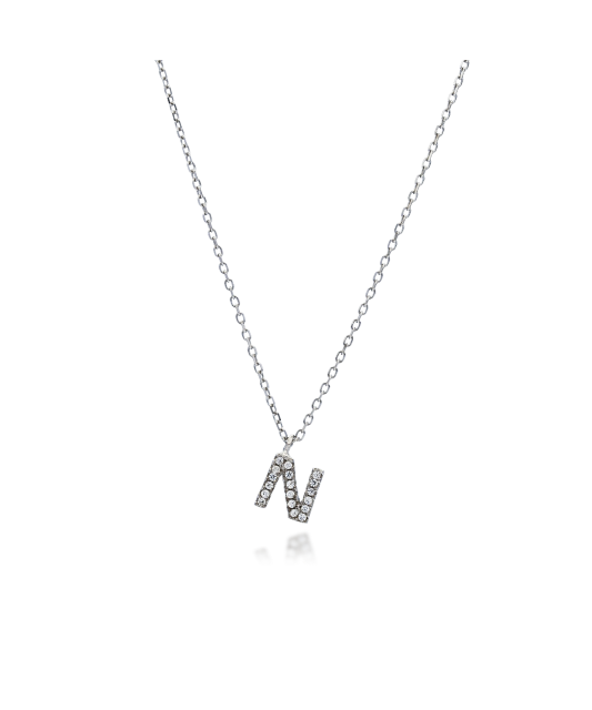 Sudraba Ķēdīte Ar Piekariņu N Burts - Goldinga