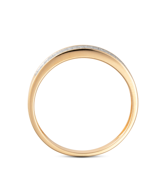 Zelta gredzens ar dimantiem