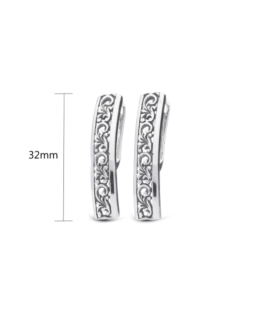 Серьги из серебра