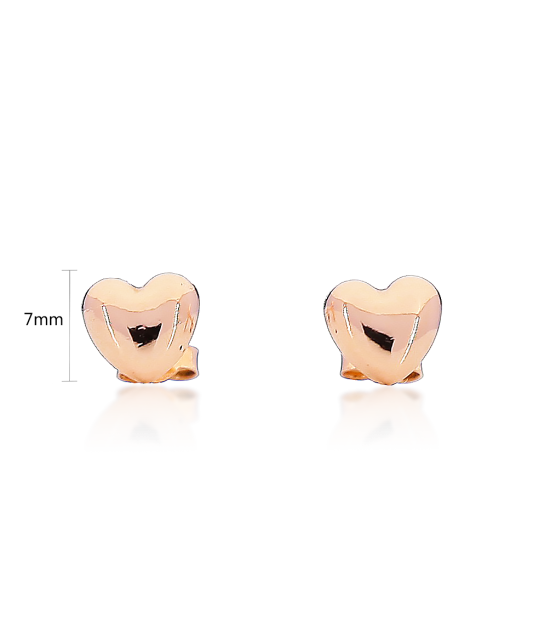 Zelta auskari "Sirsniņa" - Goldinga