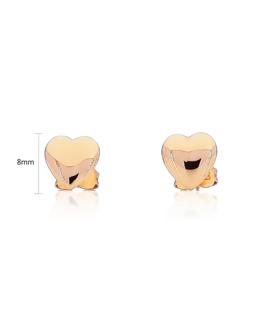 Zelta auskari "Sirsniņa" - Goldinga