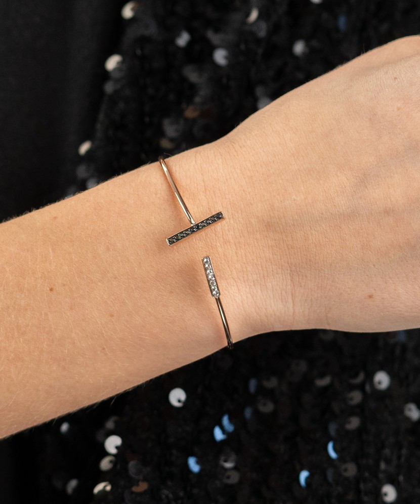 Zelta rokassprādze ar safīriem - Goldinga