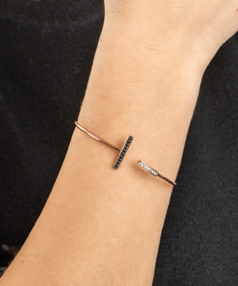 Zelta rokassprādze ar safīriem - Goldinga