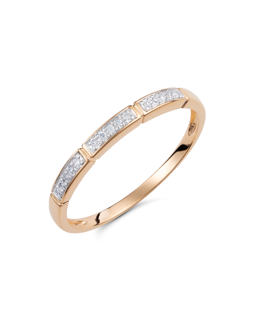 Zelta gredzens ar dimantiem - Goldinga