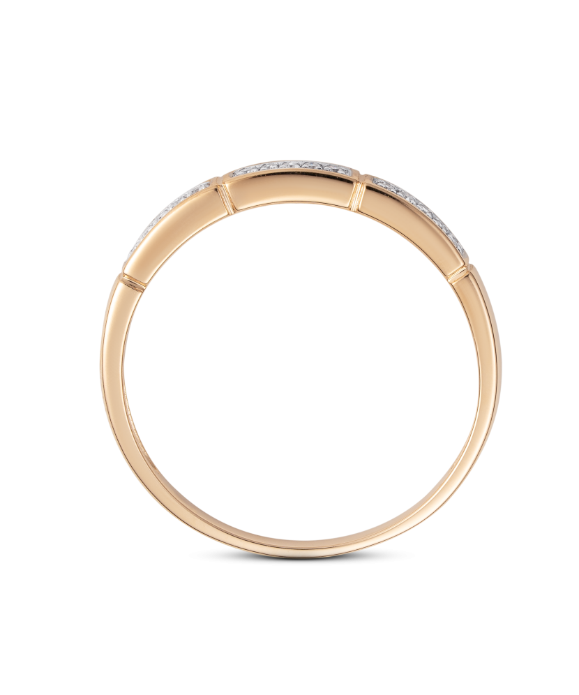 Zelta gredzens ar dimantiem - Goldinga