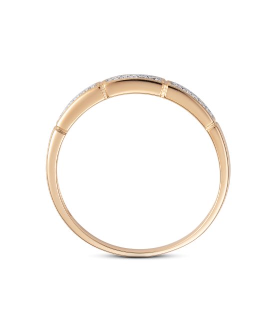 Золотое кольцо с алмазами