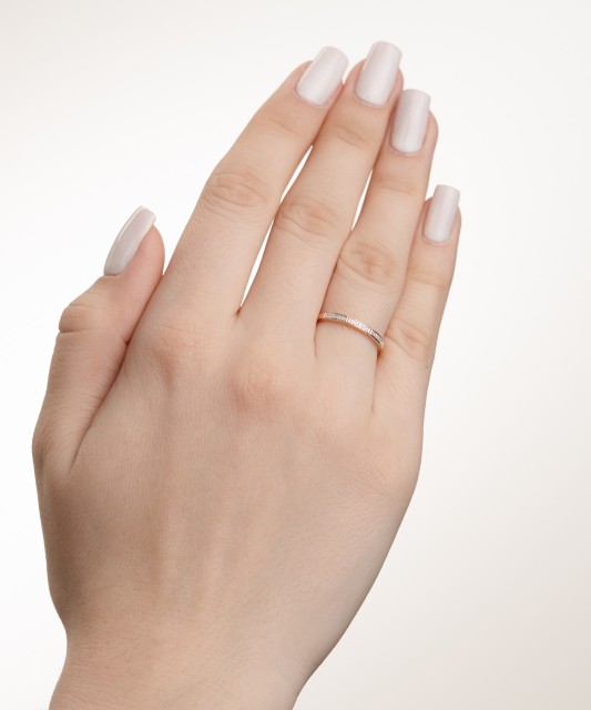 Zelta gredzens ar dimantiem - Goldinga