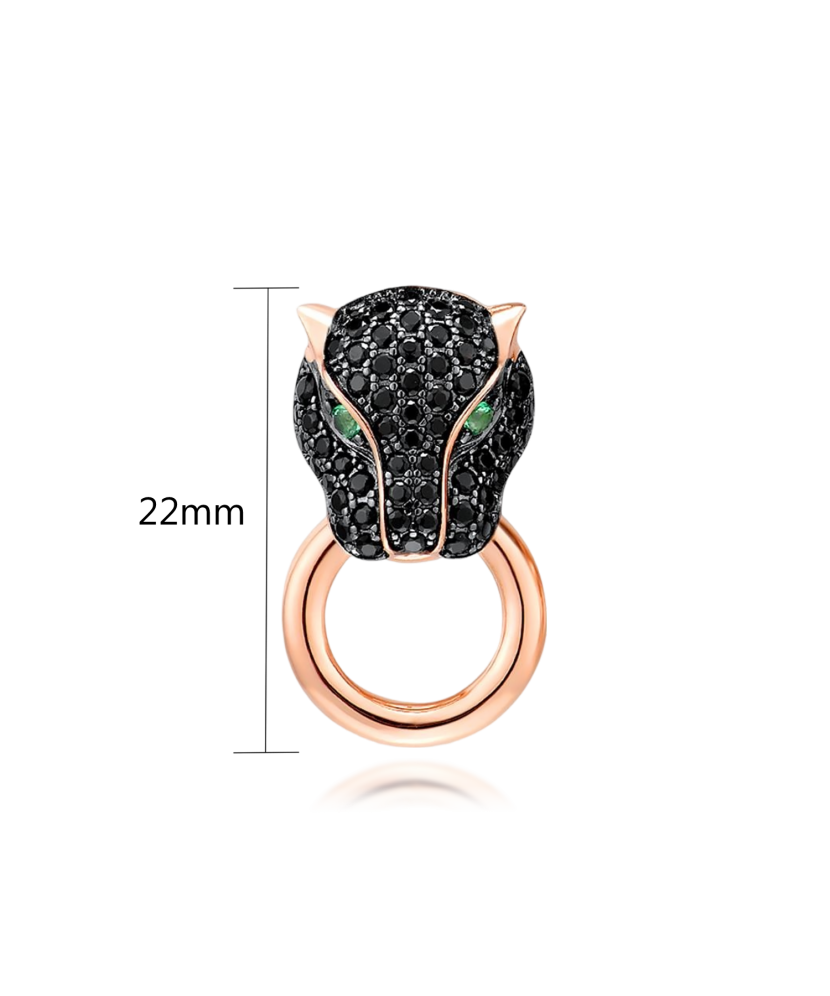 Apzeltīts Sudraba kulons ar spineļiem un cirkoniem - Goldinga