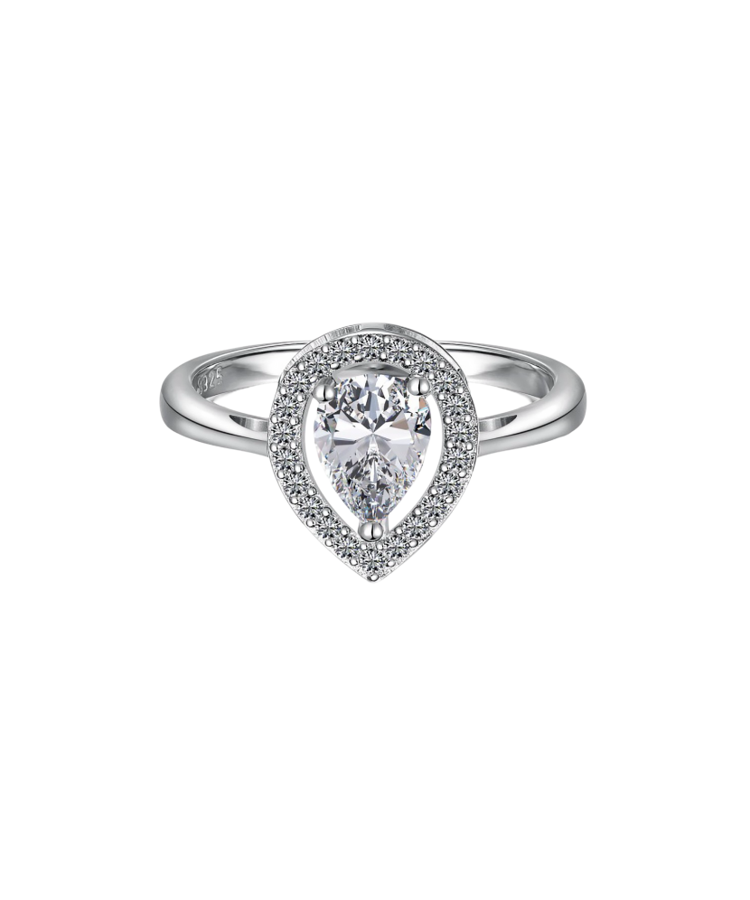 Sudraba gredzens ar cirkonijiem - Goldinga