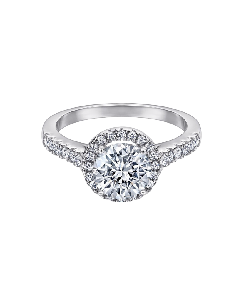 Sudraba gredzens ar cirkonijiem