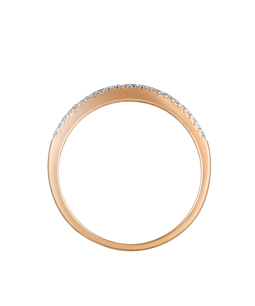 Zelta gredzens ar dimantiem - Goldinga