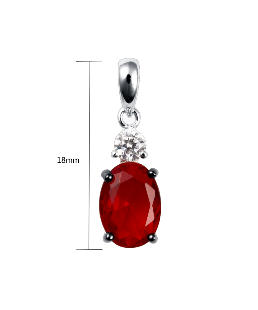 Sudraba piekariņš ar cirkonijiem - Goldinga