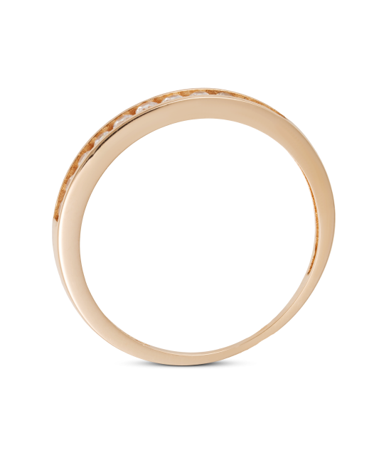 Zelta gredzens ar cirkonijiem - Goldinga