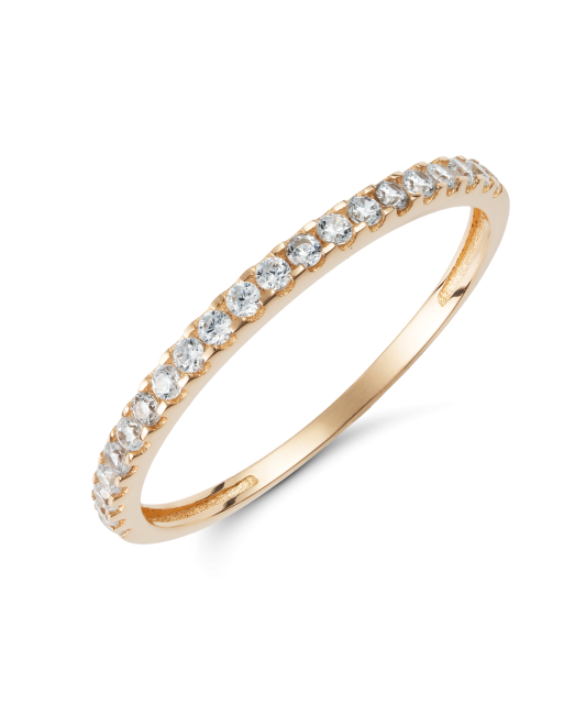 Zelta gredzens ar cirkonijiem - Goldinga