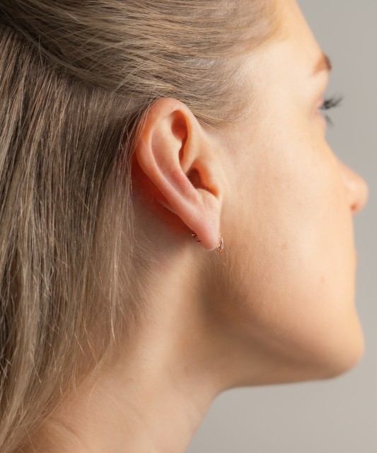 Baltā zelta auskari ar briljantiem