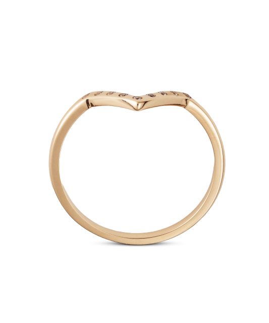 Zelta gredzens ar cirkonijiem