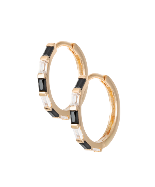 Zelta auskari ar cirkonijiem