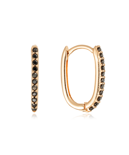 Zelta auskari ar cirkonijiem