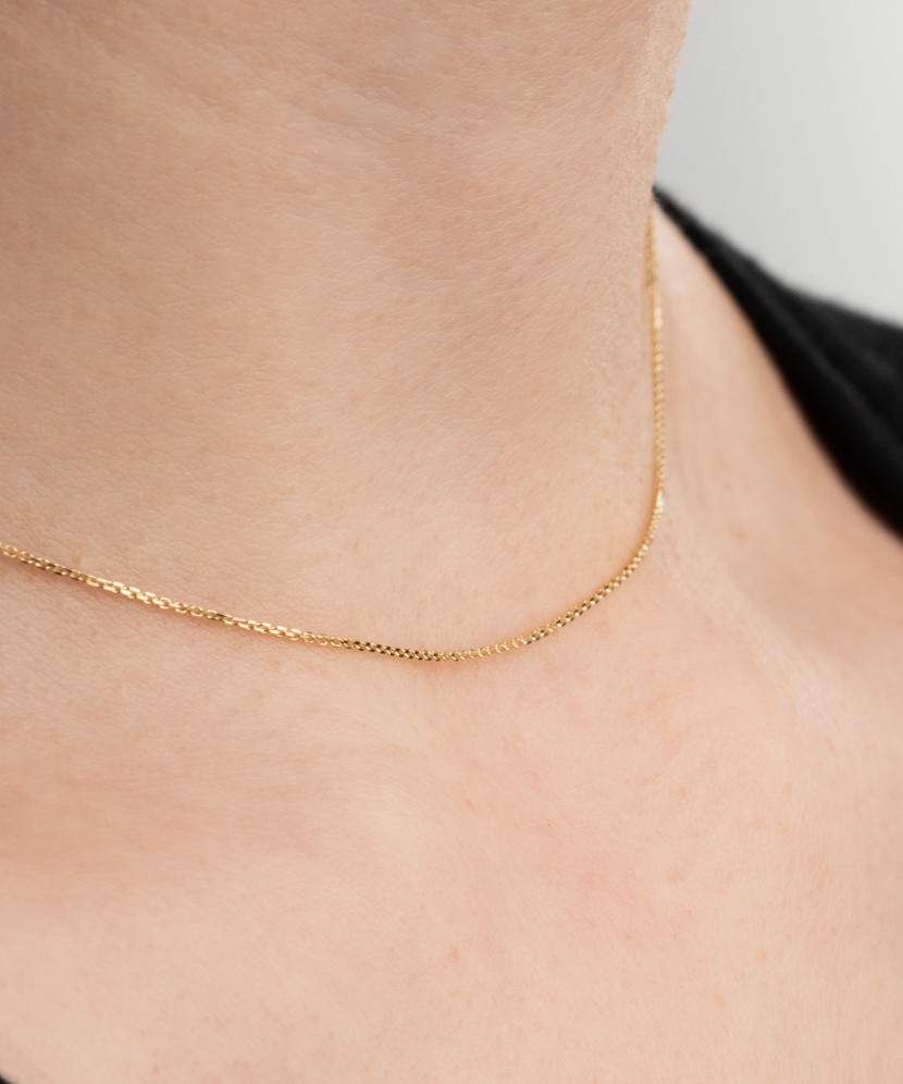 Цепочка из желтого золота