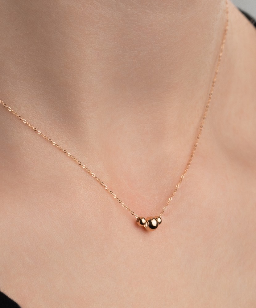 Золотая цепочка с подвеской