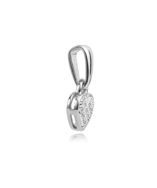 Подвеска из белого золота с бриллиантами