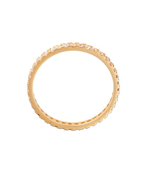 Золотое кольцо с цирконами