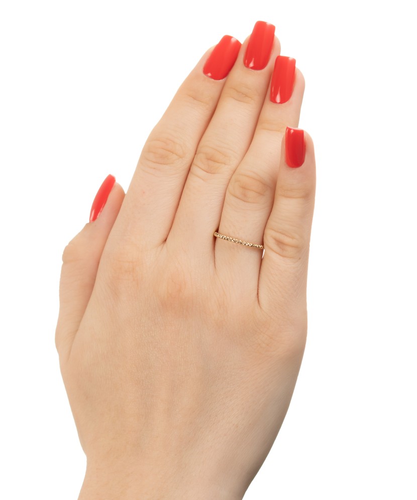 Dzeltena Zelta gredzens