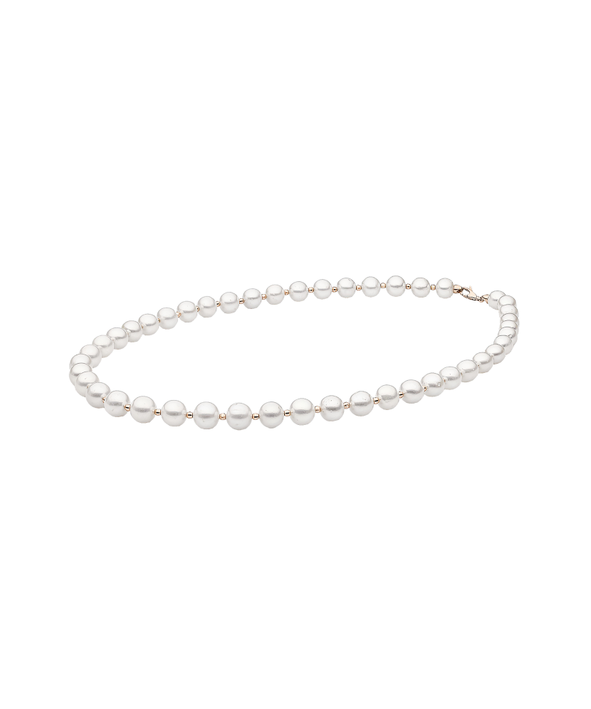 Pērļu kaklarota ar zeltu - Goldinga