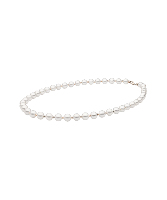 Pērļu kaklarota ar zeltu - Goldinga