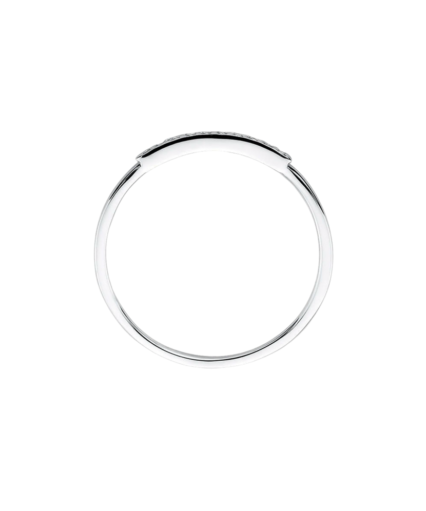 Baltā zelta gredzens ar dimantiem - Goldinga