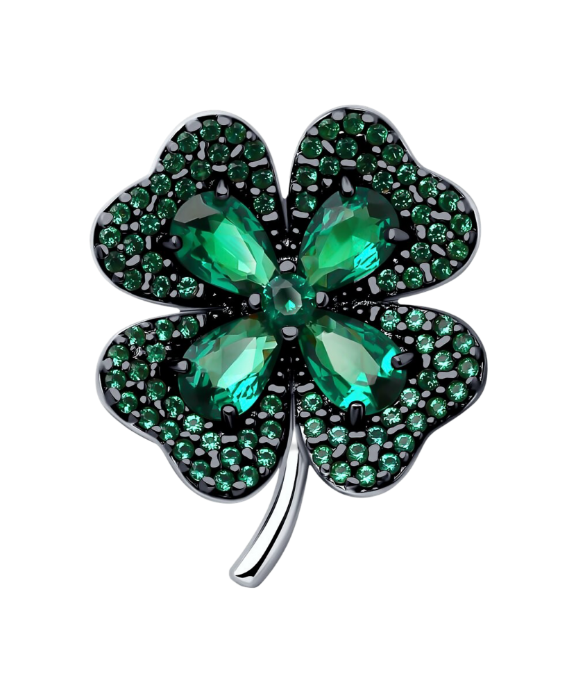 Sudraba sakta ar cirkonijiem