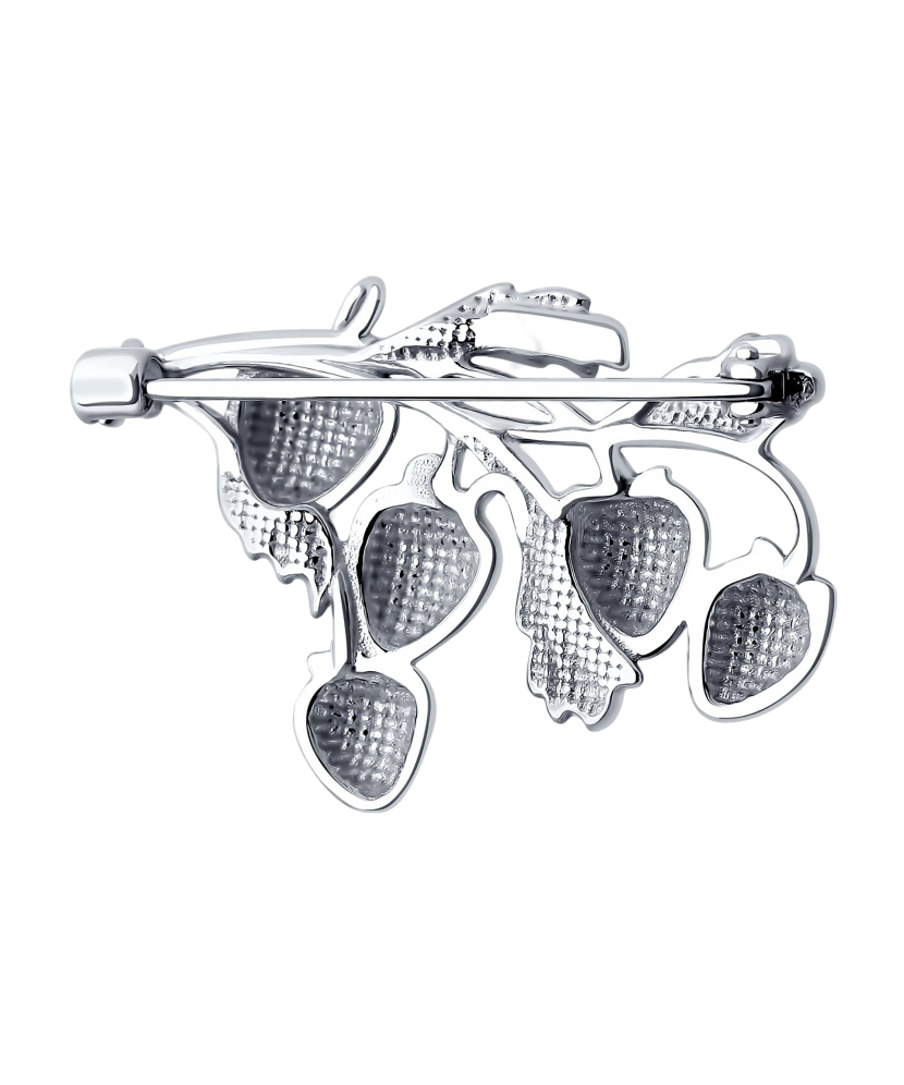 Sudraba sakta ar emalju