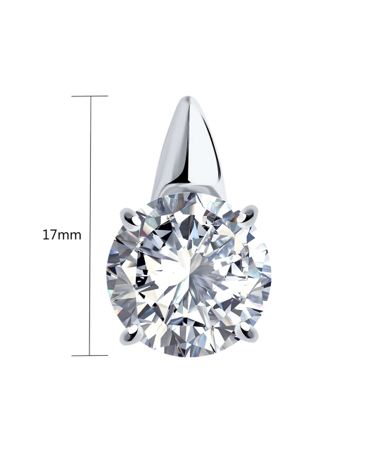 Sudraba piekariņš ar cirkonijiem