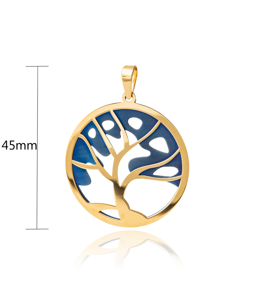 Apzeltīts sudraba piekariņš ar titānu - Goldinga