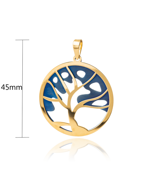 Apzeltīts sudraba piekariņš ar titānu - Goldinga