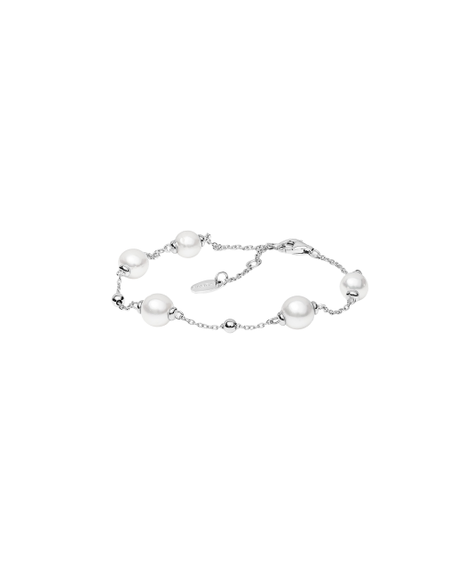 Rokassprādze Ar Pērlēm Un Sudrabu - Goldinga