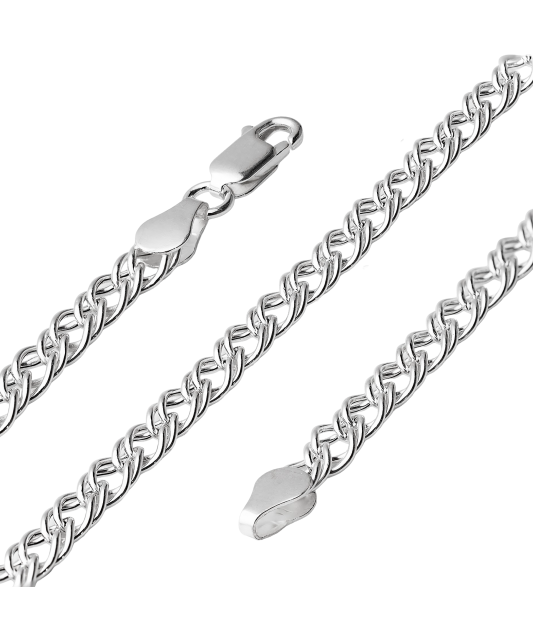 Серебряный браслет  "Rombo" 4.7mm