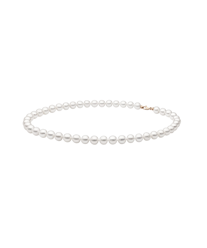 Pērļu kaklarota Ar Zeltu - Goldinga