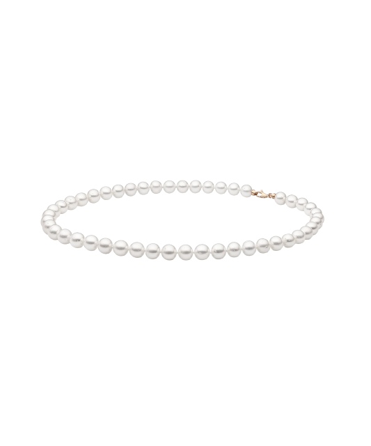 Pērļu kaklarota Ar Zeltu - Goldinga