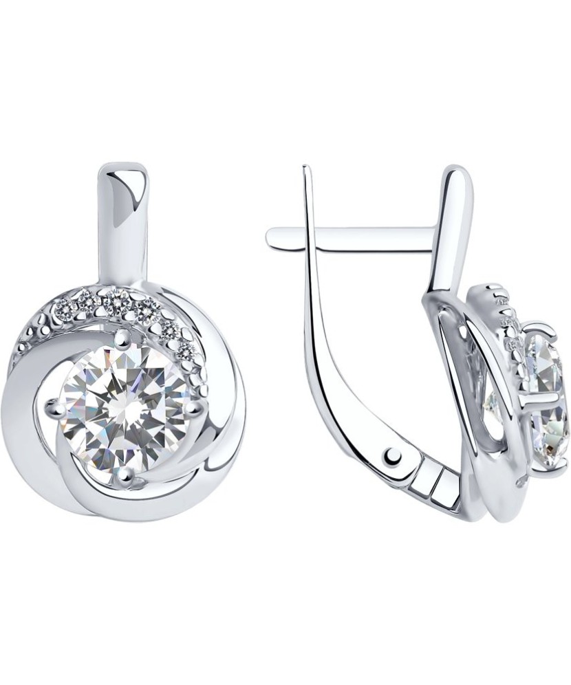 Sudraba auskari ar cirkonijiem - Sudraba Auskari - Goldinga