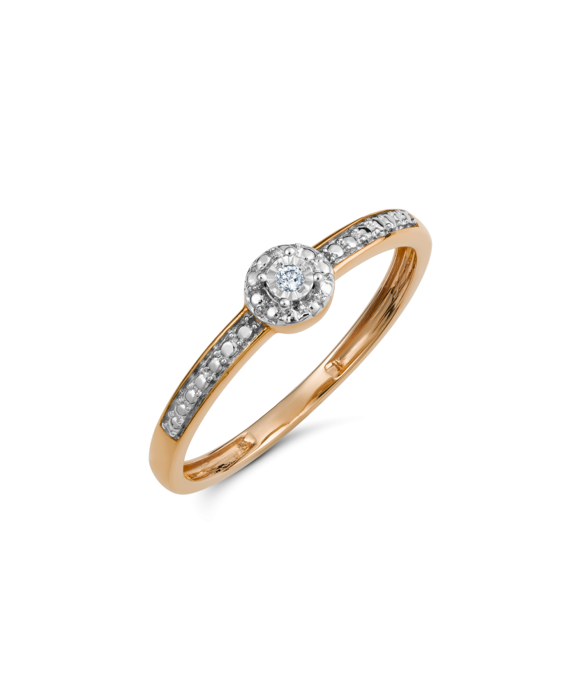 Zelta gredzens ar dimantiem - Goldinga