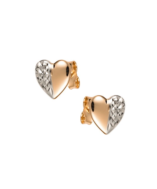 Zelta auskari "Sirsniņa" - Goldinga