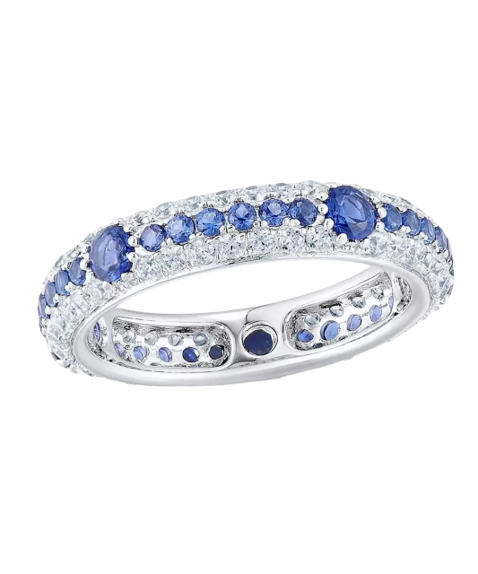 Sudraba gredzens ar cirkoniem