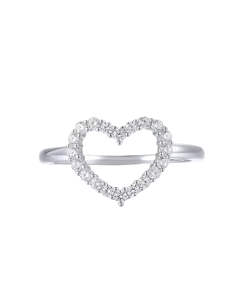 Sudraba gredzens ar cirkoniem