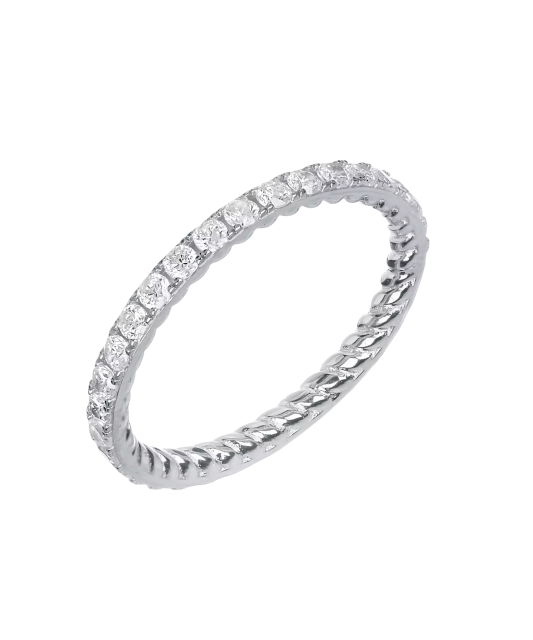 sudraba gredzens ar cirkoniem - Goldinga