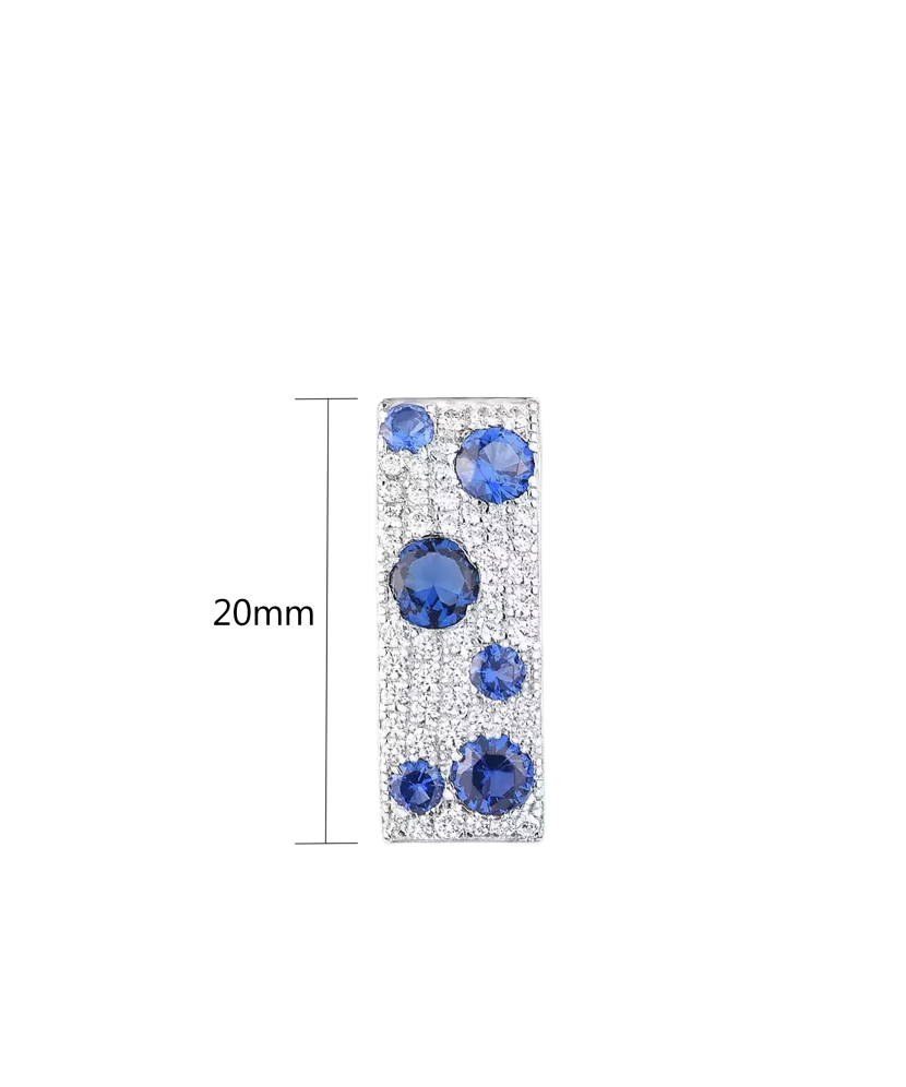 Sudraba kulons ar cirkoniem