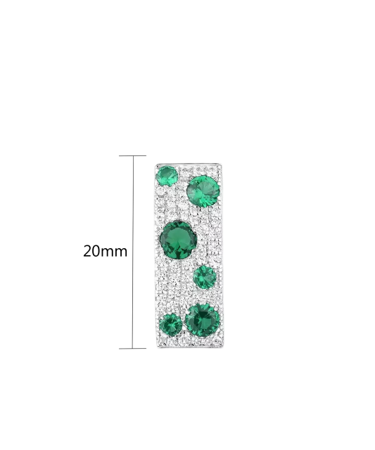 Sudraba kulons ar spineļiem un cirkoniem - Goldinga