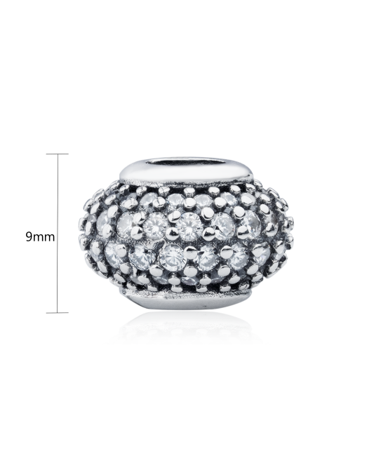 Universāls Sudraba Piekariņš ar cirkonijiem - Goldinga